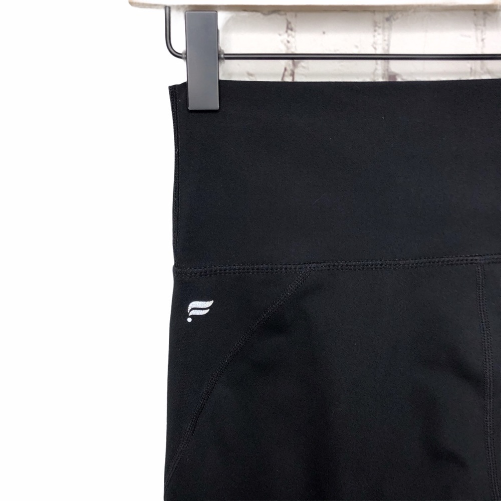 Fabletics Cashel Foldover PureLuxe Leggings Black Size XS/Small Activewear - Picture 8 of 9